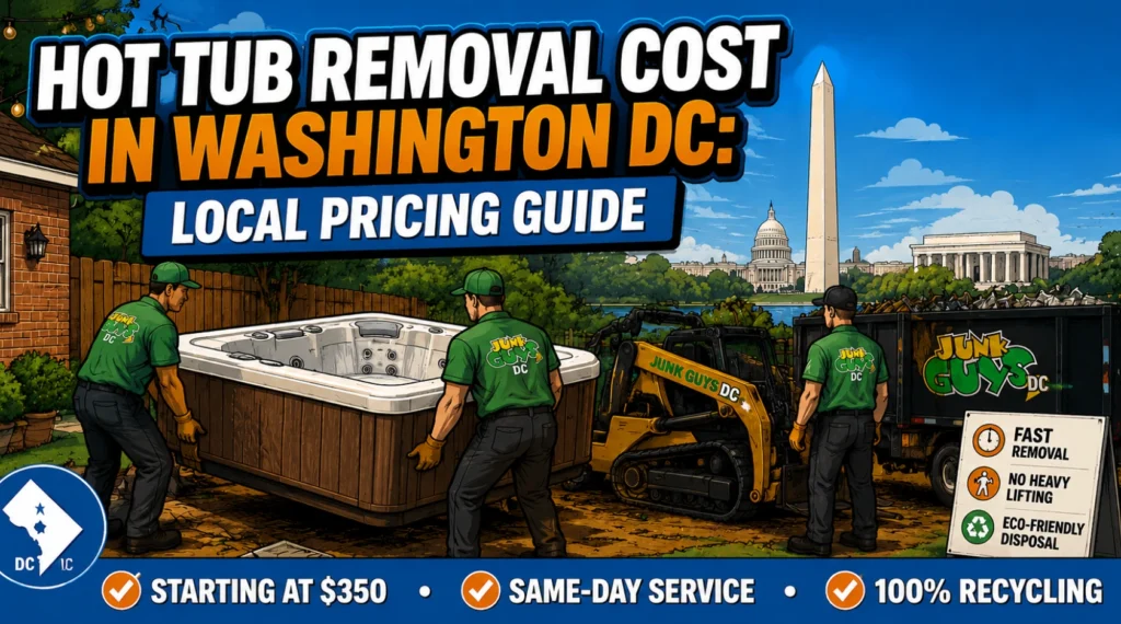 How Much Does Hot Tub Removal Cost In Washington DC?