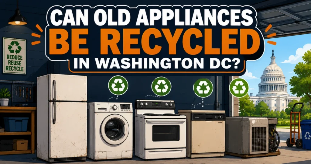 Can Old Appliances Be Recycled in Washington DC?
