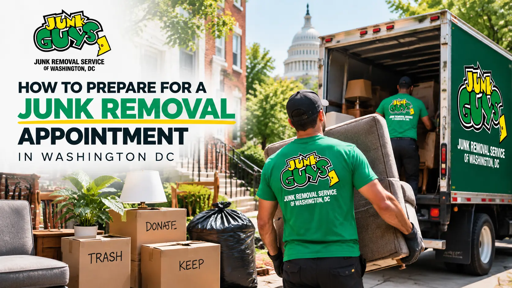 junk removal appointment Washington DC